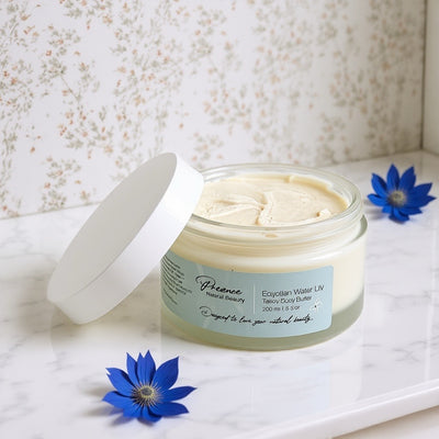 Photo: tallow body butter sitting on the countertop