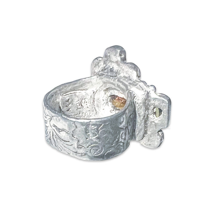 Prairie Party Ring <span>One-of-a-kind, Pure Sliver & Stone</span>