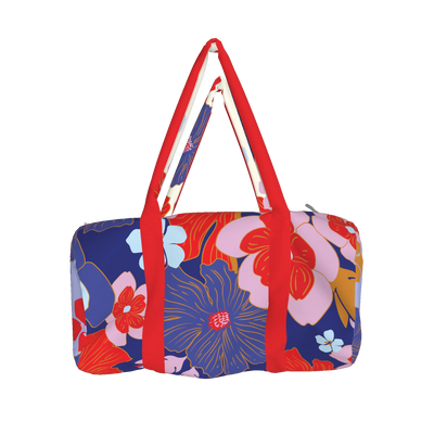 Duffle - Mixed Floral - Cotton Twill 19" Duffel Bag