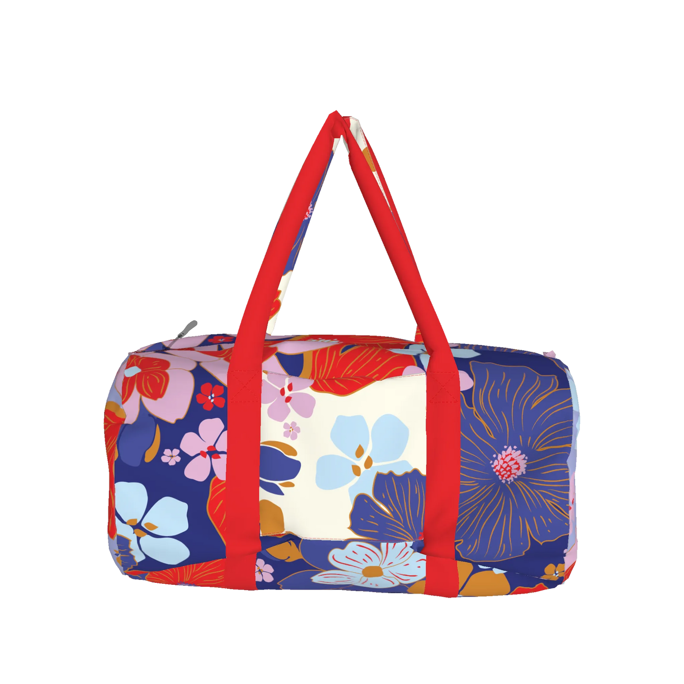 Duffle - Mixed Floral - Cotton Twill 19" Duffel Bag