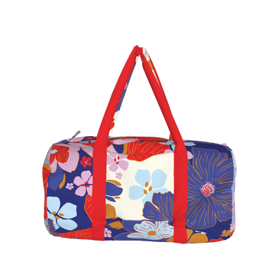 Duffle - Mixed Floral - Cotton Twill 19" Duffel Bag